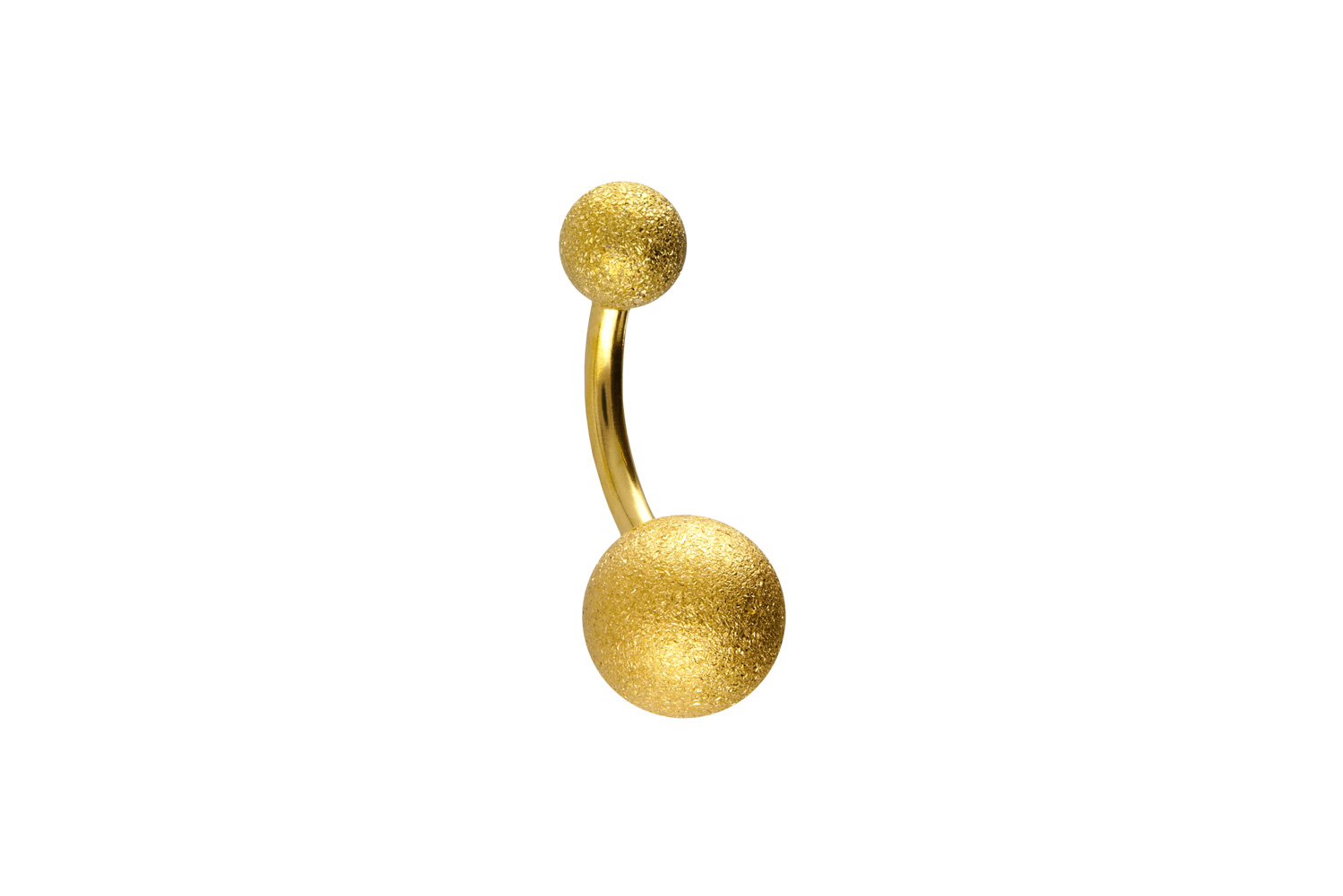 Chirurgenstahl Bananabell Piercing DIAMANTOPTIK